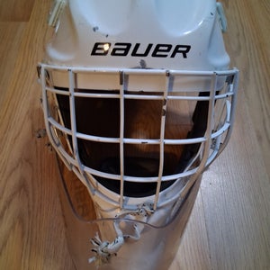 2019 Fit 2 Senior Medium Bauer NME IX Goalie Mask (Used)