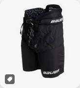 Bauer Medium New Black Senior Hockey Pants