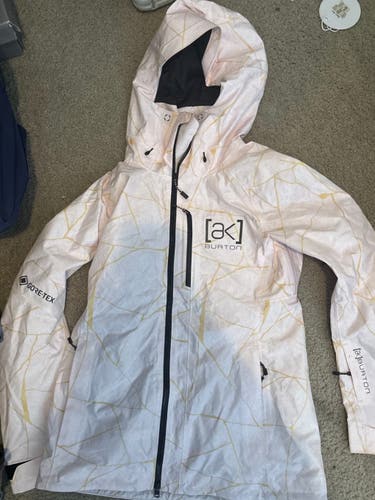 Pink Women's Adult Small Burton Ak Gore-Tex Jacket