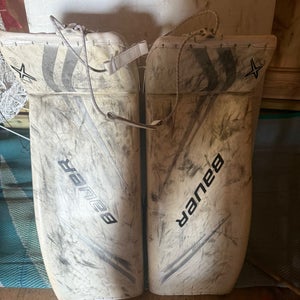 Large 2019 Bauer Vapor 2X Pro Goalie Leg Pads (Used)