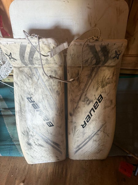 Large 2019 Bauer Vapor 2X Pro Goalie Leg Pads (Used)