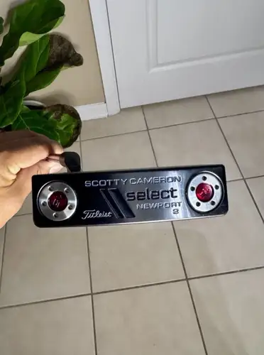 Titleist Scotty Cameron Select Newport 2 Putter 34” LH Black with Head Cover New