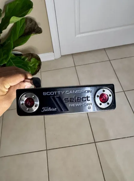 Titleist Scotty Cameron Select Newport 2 Putter 34” LH Black with Head Cover New