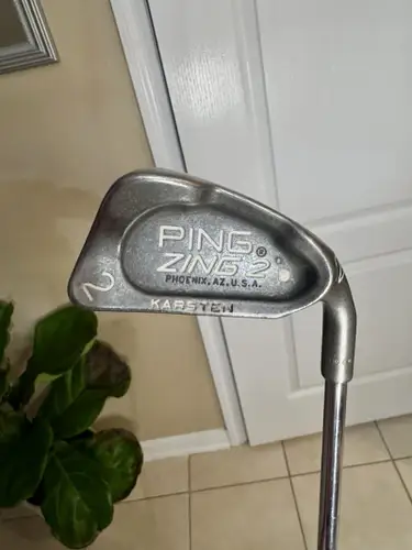 Ping Zing 2 White Dot 2 Iron Golf Karsten JZ steel shaft RH
