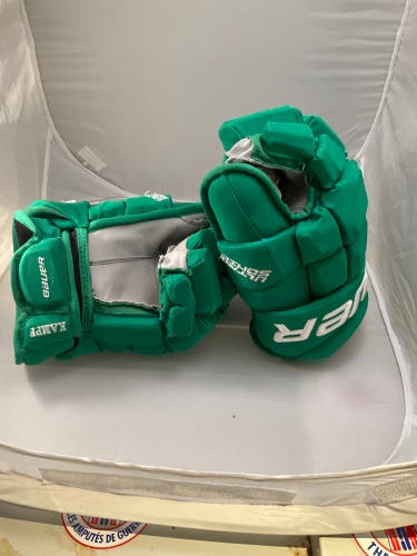 NHL TORONTO ST PATS GAME USED Bauer Ultrasonic Gloves 14" KAMPF