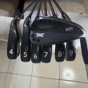 PXG 0311 Xtreme Dark Iron Set 4-PW Regular RH R Flex NS Pro Modus 3 Steel Shaft
