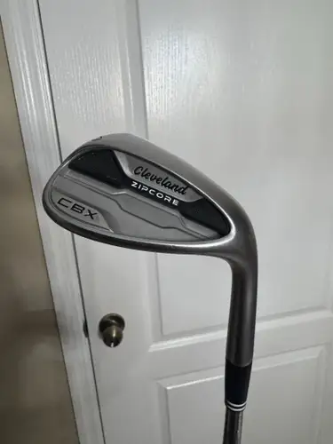 Cleveland CBX Zipcore 60* Lob Wedge Dynamic Gold Spinner Tour Steel Shaft