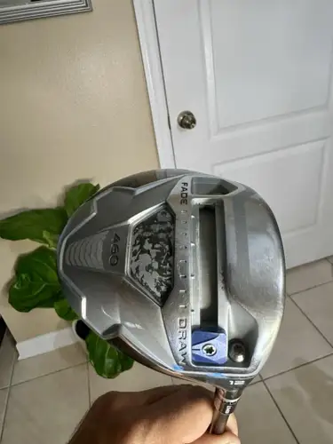 TaylorMade SLDR 460 12° Driver. Fujikura 57G Graphite Shaft. Regular Flex RH 45"