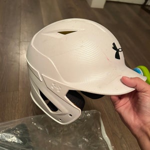 Under Armour Batting Helmet (New) white baseball