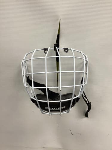 Used Bauer Hockey Wire Mask White SM 11851-S000037619