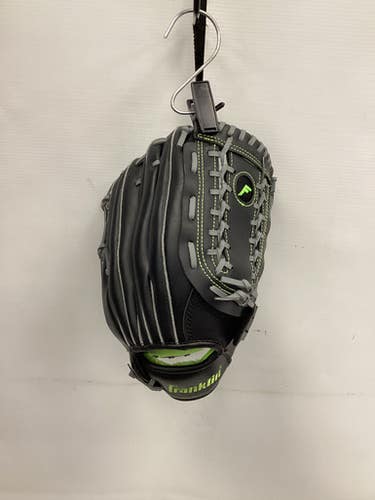 Used Franklin FIELDMASTER SERIES BB/SB Glove RH Throw Black 12" 11851-S000037615
