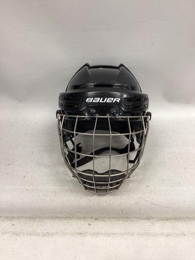 Used Bauer REAKT 75M NON CERT Helmet Cage Combo Black MD 11851-S000037608