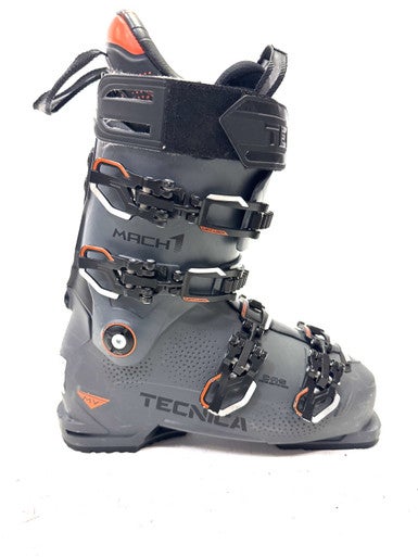 Used Tecnica MACH 1 Mens DH Ski Boot Grey 265 MP - M08.5 - W09.5 11860-S000297544