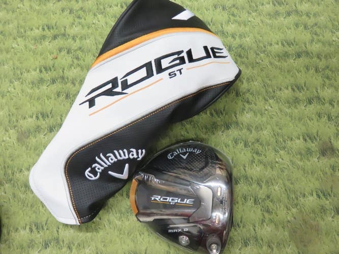 NEW * Callaway ROGUE ST MAX D * 10.5* Driver Head + HC