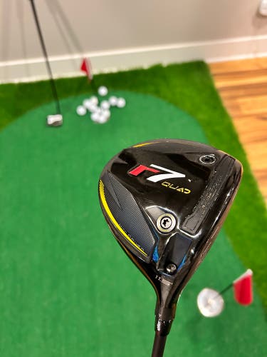 2025 TAYLORMADE R7 QUAD MINI DRIVER 11.5* VA composites 60X flex synystr shaft