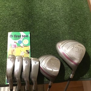 Ti Tech XG3 Set (Driver, 3 Wood, 7-PW) Uniflex Steel & Graphite Shafts (READ)