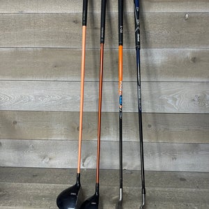 US Kids Golf Mixed Club Set UL-24 42-48" Driver FW 7/8 9 Irons RH Ping Cleveland