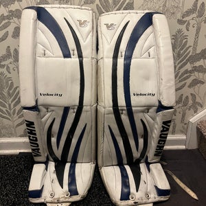 2012 35" Vaughn Velocity V5 Goalie Leg Pads (Used)