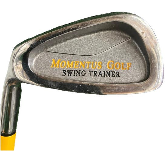 Momentus Golf Weighted 40 Oz Swing Trainer LH 34" Good Alignment Practice Grip