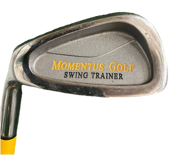 Momentus Golf Weighted 40 Oz Swing Trainer LH 34" Good Alignment Practice Grip