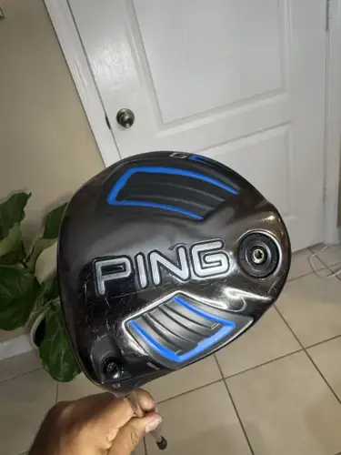 PING G Driver 9* Vortec Aldila NVS 55g R Flex Graphite Shaft LH