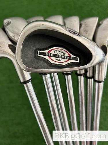Callaway Big Bertha Iron Set 4-W / Big Bertha Uniflex Regular