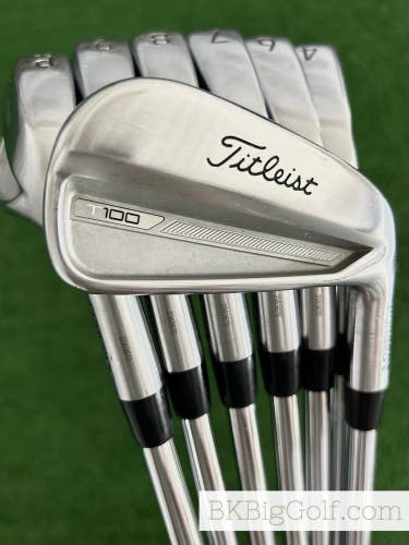 Titleist T100 23 Forged Iron Set 4-P / Dynamic Gold X100 Extra Stiff