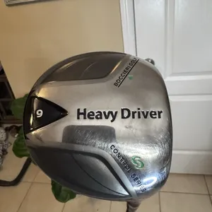 Boccieri Golf Heavy Driver 9* Aldila NVS 65g Regular Flex Graphite Mens RH W HC