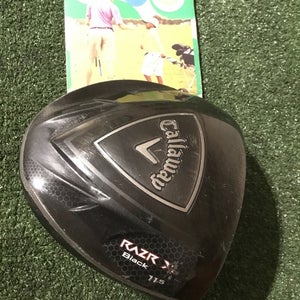 Callaway Razr X Black 11.5* Driver Seniors Fujikura Motore F8 60g Graphite 45.5