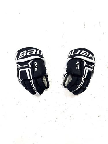 Used Bauer S170 Youth Gloves Black 8" 11860-S000297390