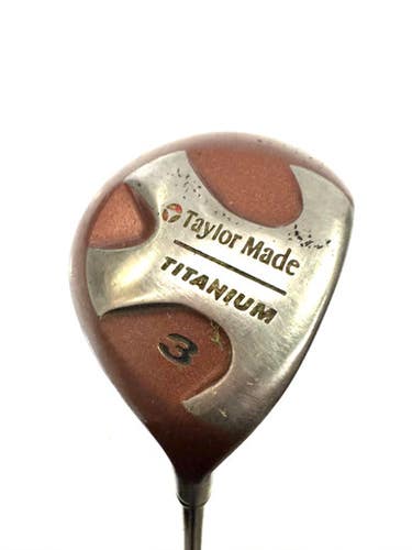Used Taylormade TI BUBBLE Mens Fairway Wood RH 3 Wood 11860-S000297394