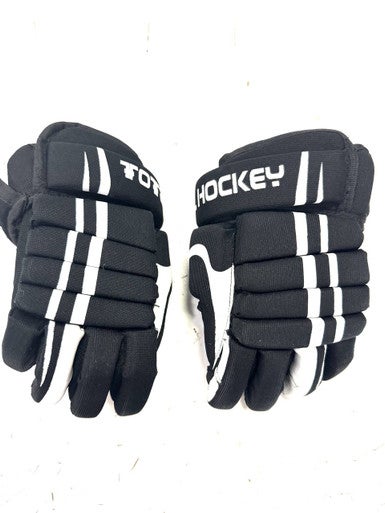 Used USA Hockey Junior Gloves Black 10" 11860-S000297506