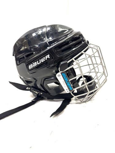 Used Bauer IMS 5 Helmet Cage Combo Black SM 11860-S000297301