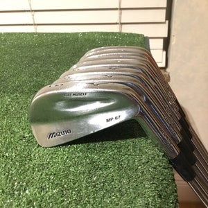 Mizuno MP-67 Cut Muscle Forged Irons Set (3-9 Irons) Stiff 6.0 Project X Steel