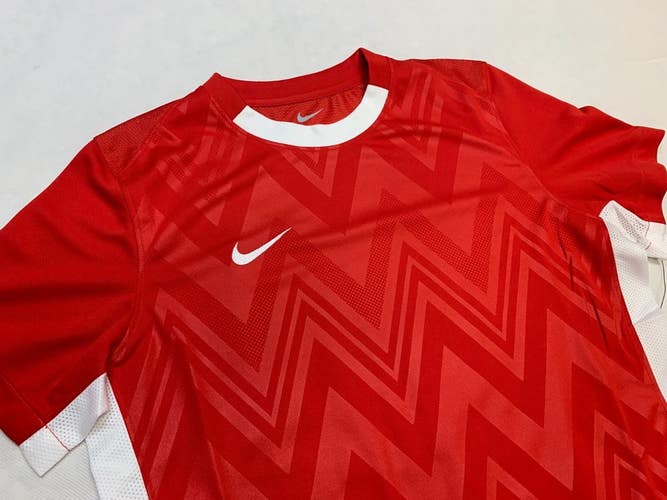 Nike Women's XS S Dri-FIT Challenge V Soccer Jersey Short Sleeve Red FD7425-657