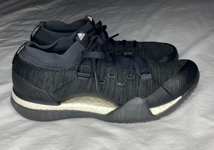 Adidas PureBoost X Trainer 3.0 Womens Sz 7 Black Training Running Mesh CG3528