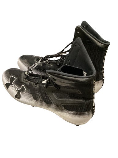 Used Under Armour Adult FB Cleats Black Senior 16 11884-S000052415