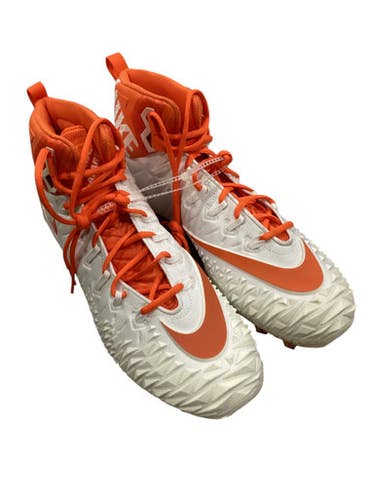 Used Nike Adult FB Cleats Orange Senior 14 11884-S000052413