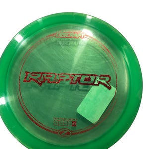 Used Discraft RAPTOR Disc Golf Driver Green 11884-S000052356