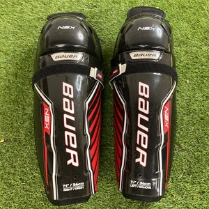 Senior Bauer NSX Shin Pads 14" (Used)