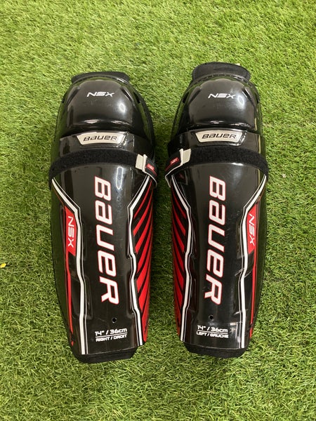 Senior Bauer NSX Shin Pads 14" (Used)
