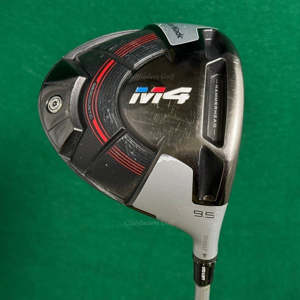 TaylorMade M4 9.5 Driver Matrix White Tie MFS X5 55-R Graphite Regular