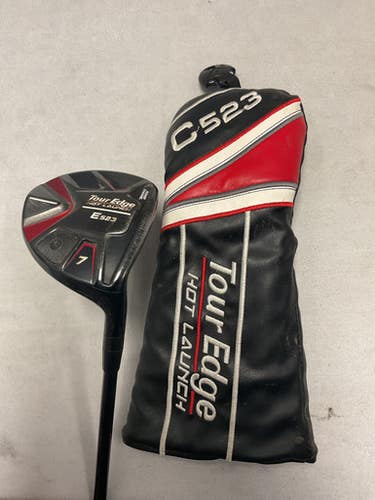 Used Tour Edge HOT LAUNCH E523 Mens Fairway Wood RH 7 Wood 11490-S000265630