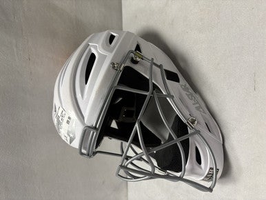 Used All Star CATCHERS HELMET Catchers Helmet w/Mask White SM 11490-S000265616
