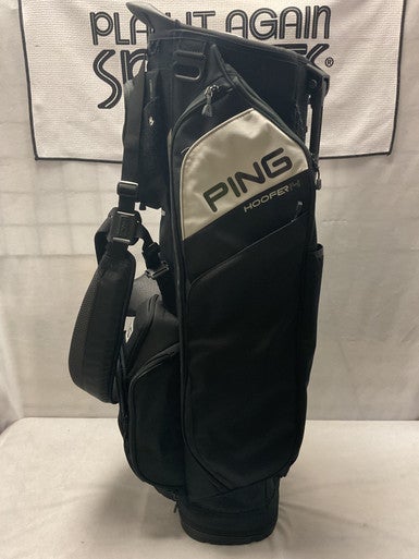Used Ping HOOFER 14 Mens Stand Bag Black 11490-S000265609