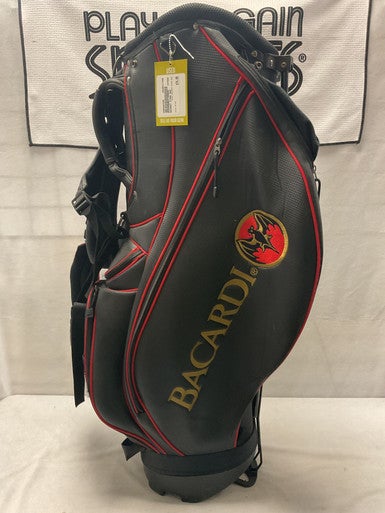 Used BACARDI STAND BAG Mens Stand Bag Black 11490-S000265599