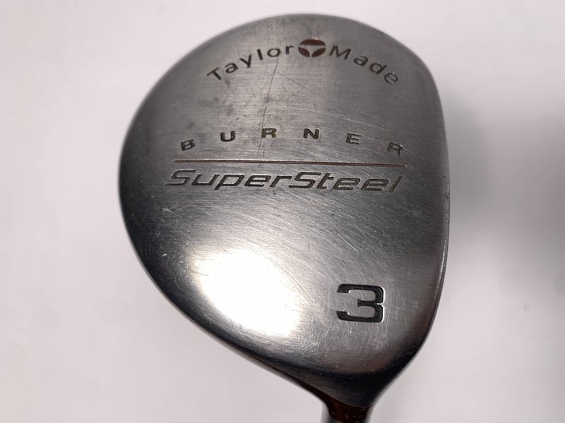 TaylorMade Supersteel 3 Fairway Wood 15* Precision Rifle S-90 Stiff Mens RH