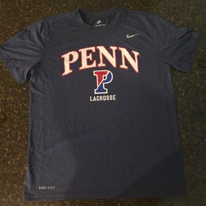 Penn Lacrosse Shooter Shirt (Navy, Adult L)
