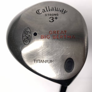 Callaway Original Great Big Bertha 3+ Fairway Wood 15* RCH 36 Firm Mens RH