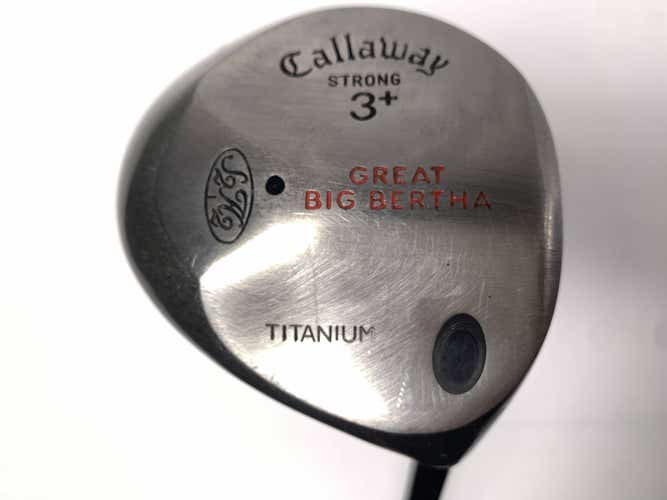 Callaway Original Great Big Bertha 3+ Fairway Wood 15* RCH 36 Firm Mens RH
